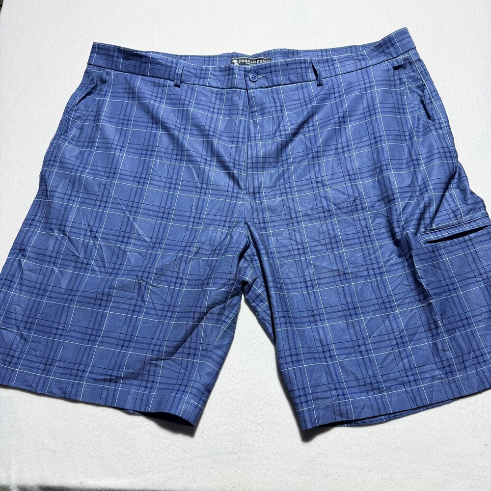 Pebble Beach Performance Size 44 Blue Polyester Spandex Shorts